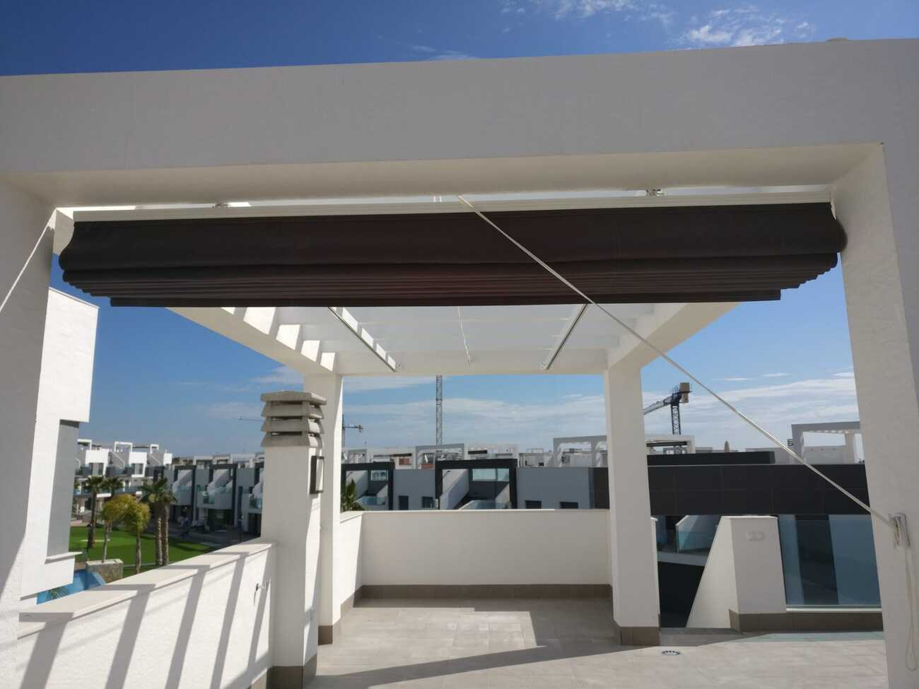 Pool area in apartment for sale in Guardamar del Segura