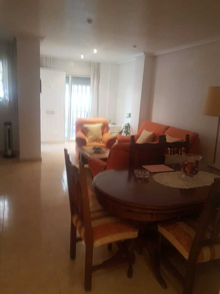 Living room in apartment for sale in La Mata