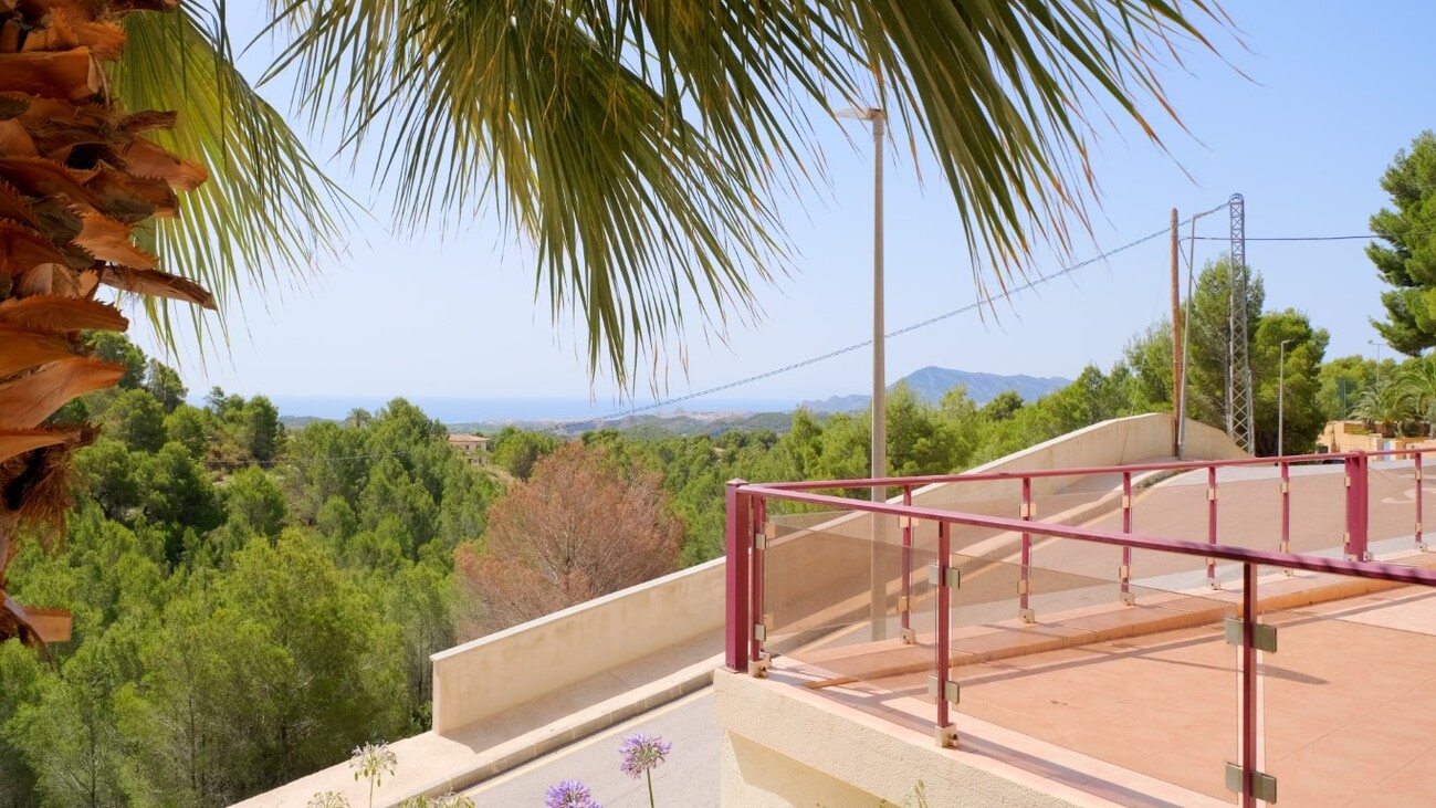 Garden in villa for sale in Callosa D'en Sarria