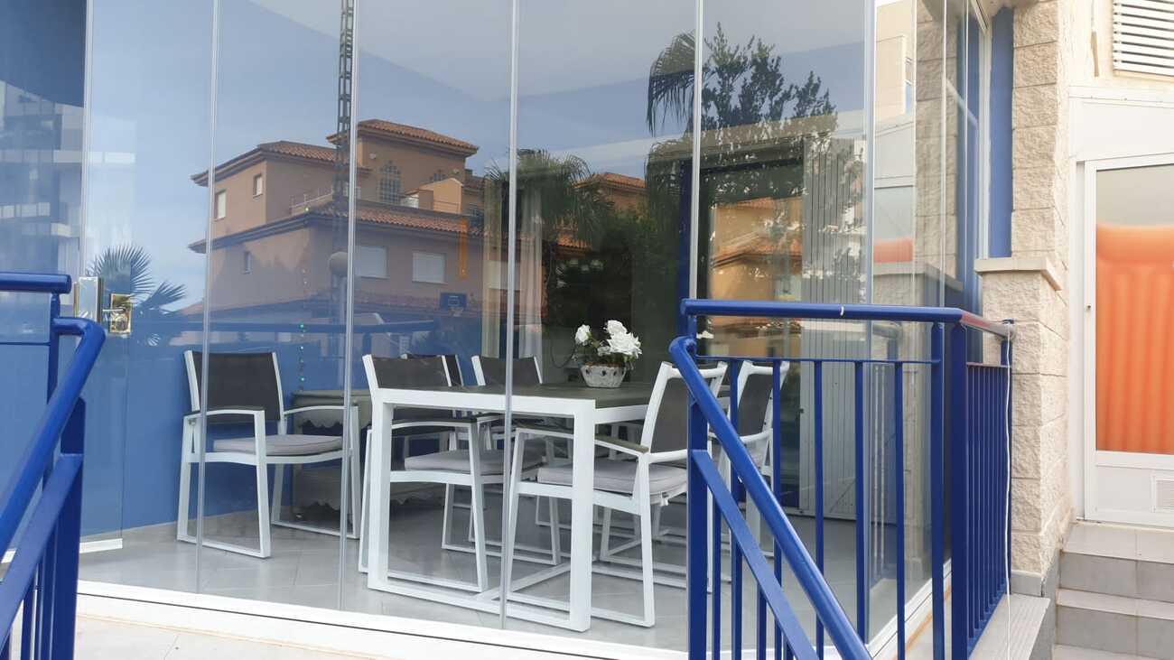 Bathroom in apartment for sale in Cabo Roig