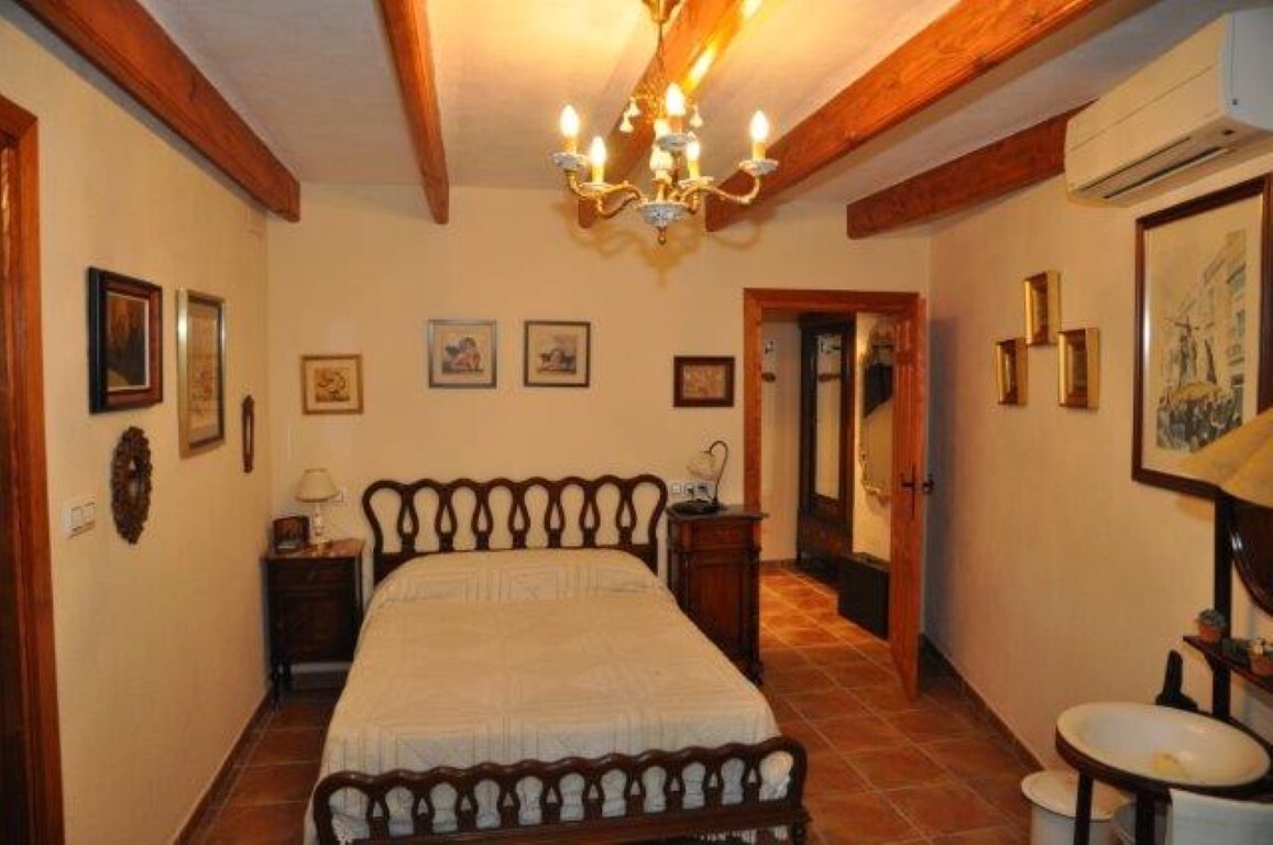 Pool area in finca for sale in Torremanzanas