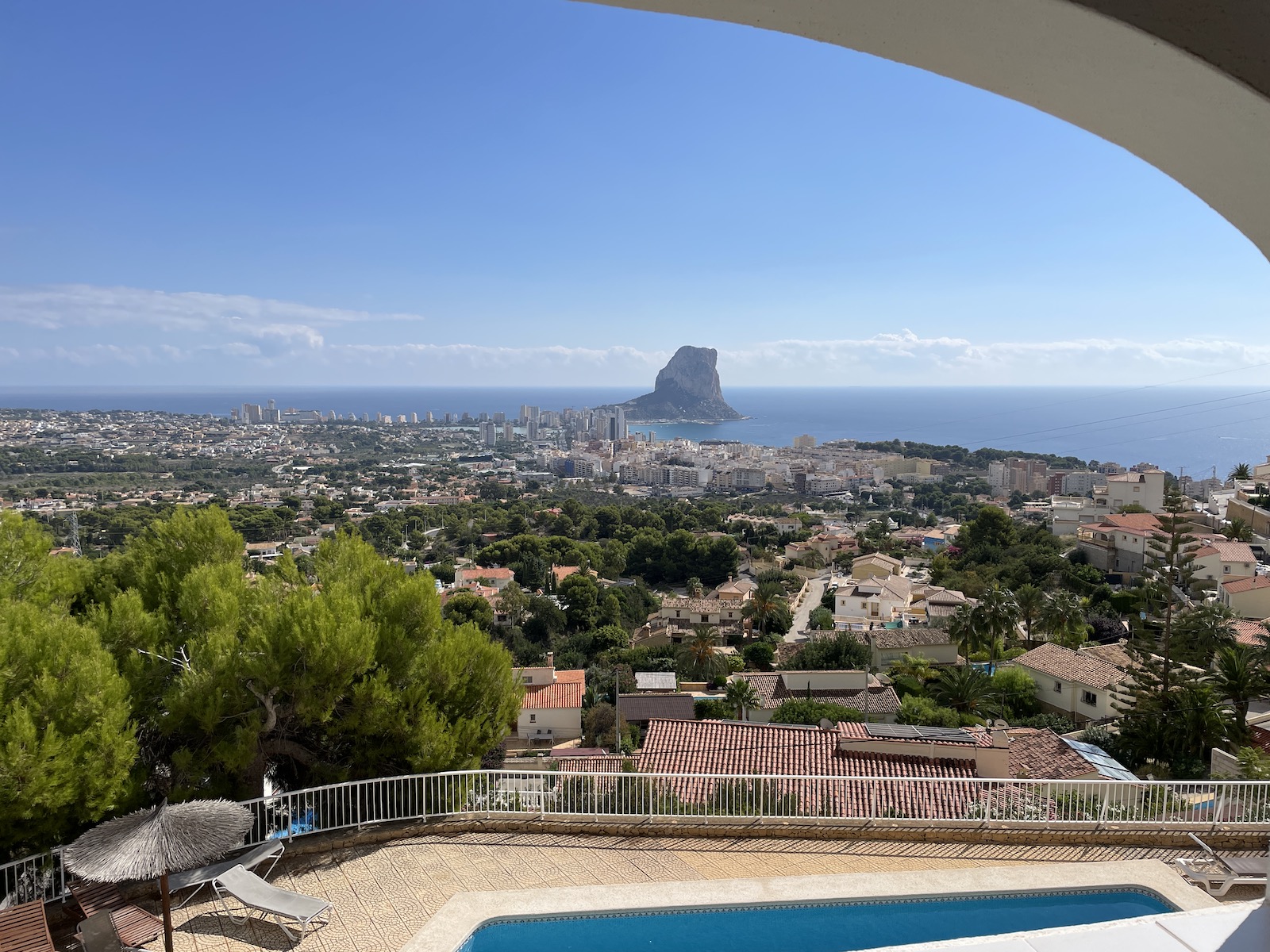 Kitchen in villa for sale in Calpe