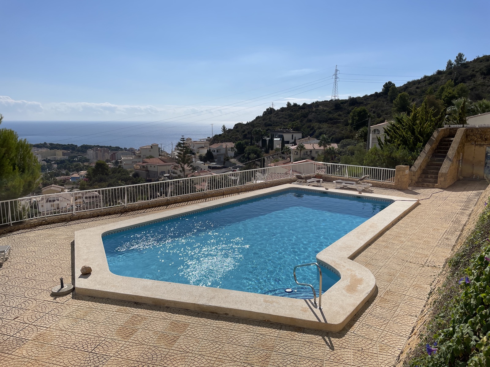 Bathroom in villa for sale in Calpe
