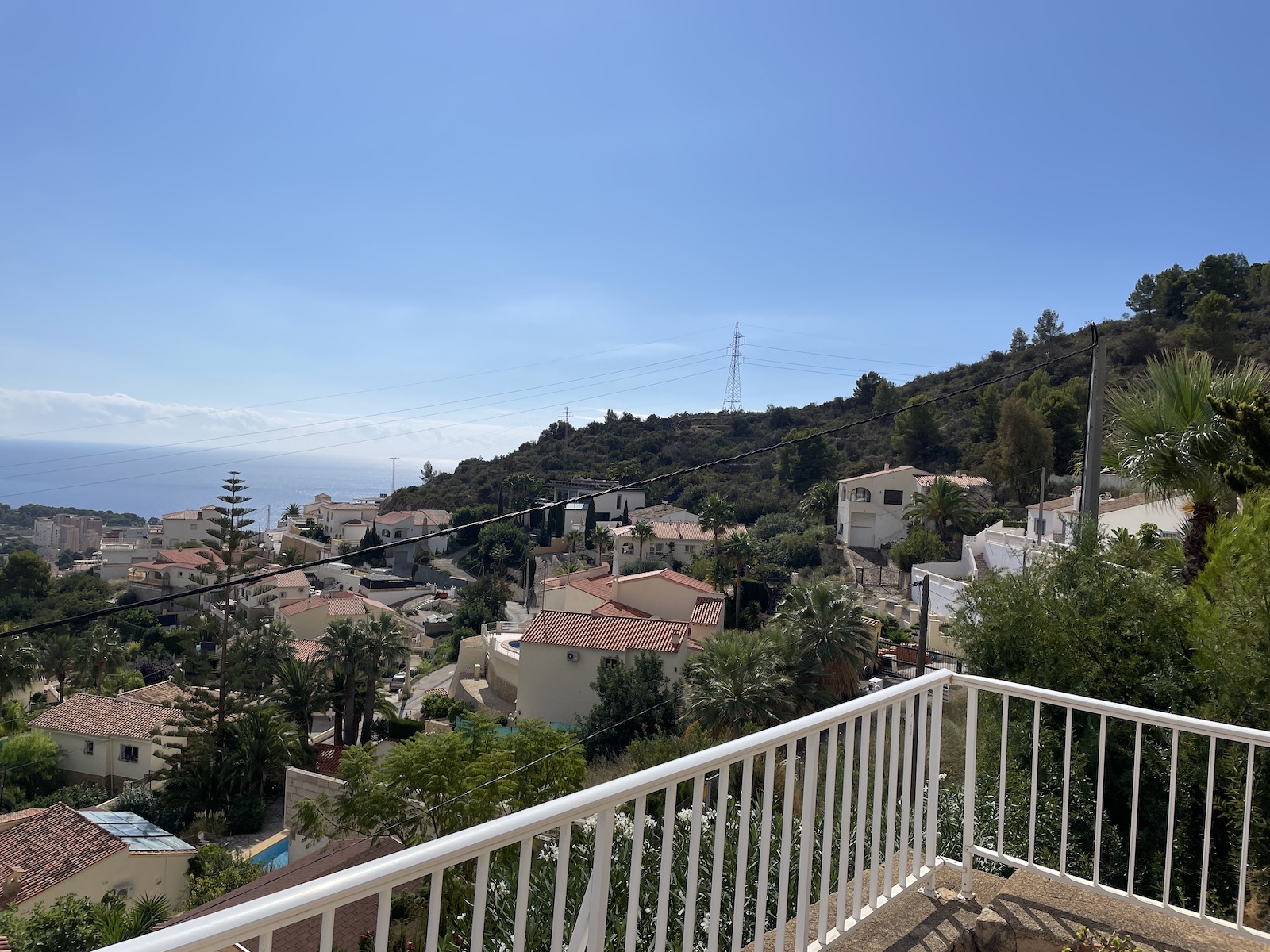 Dining area in villa for sale in Calpe
