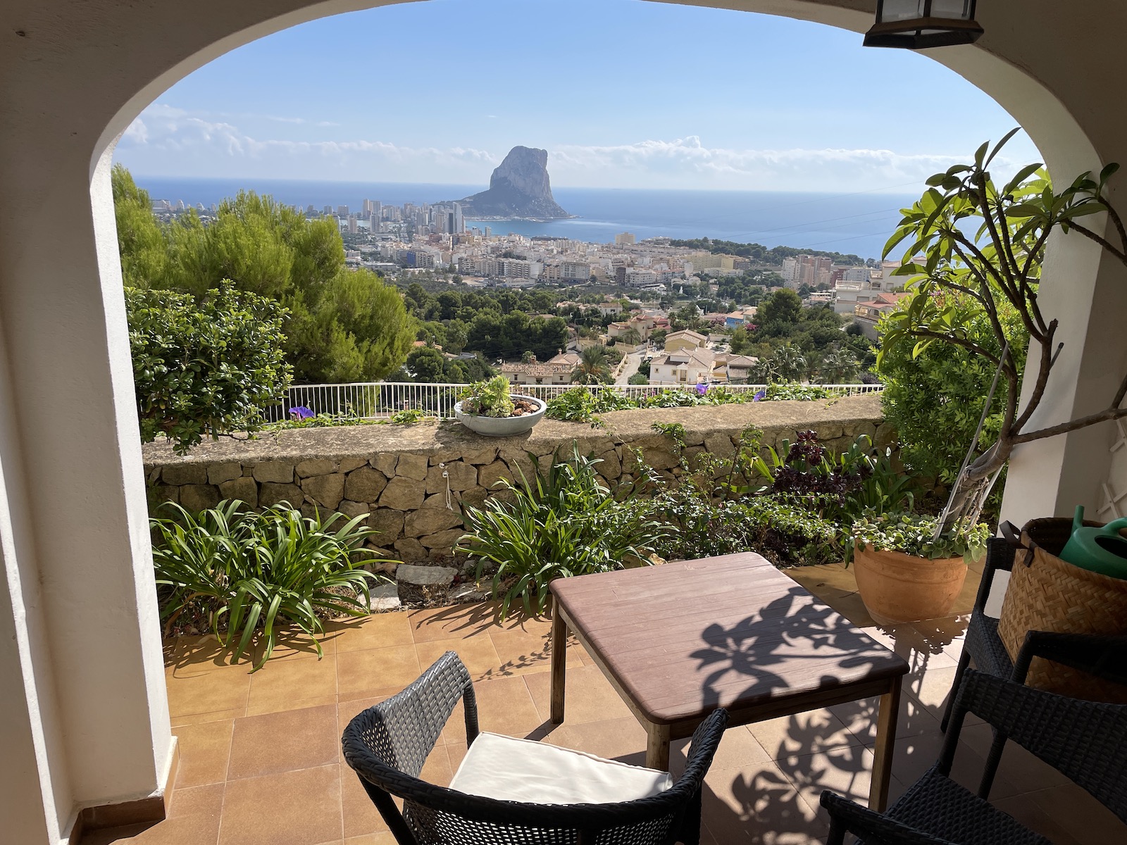 Kitchen in villa for sale in Calpe