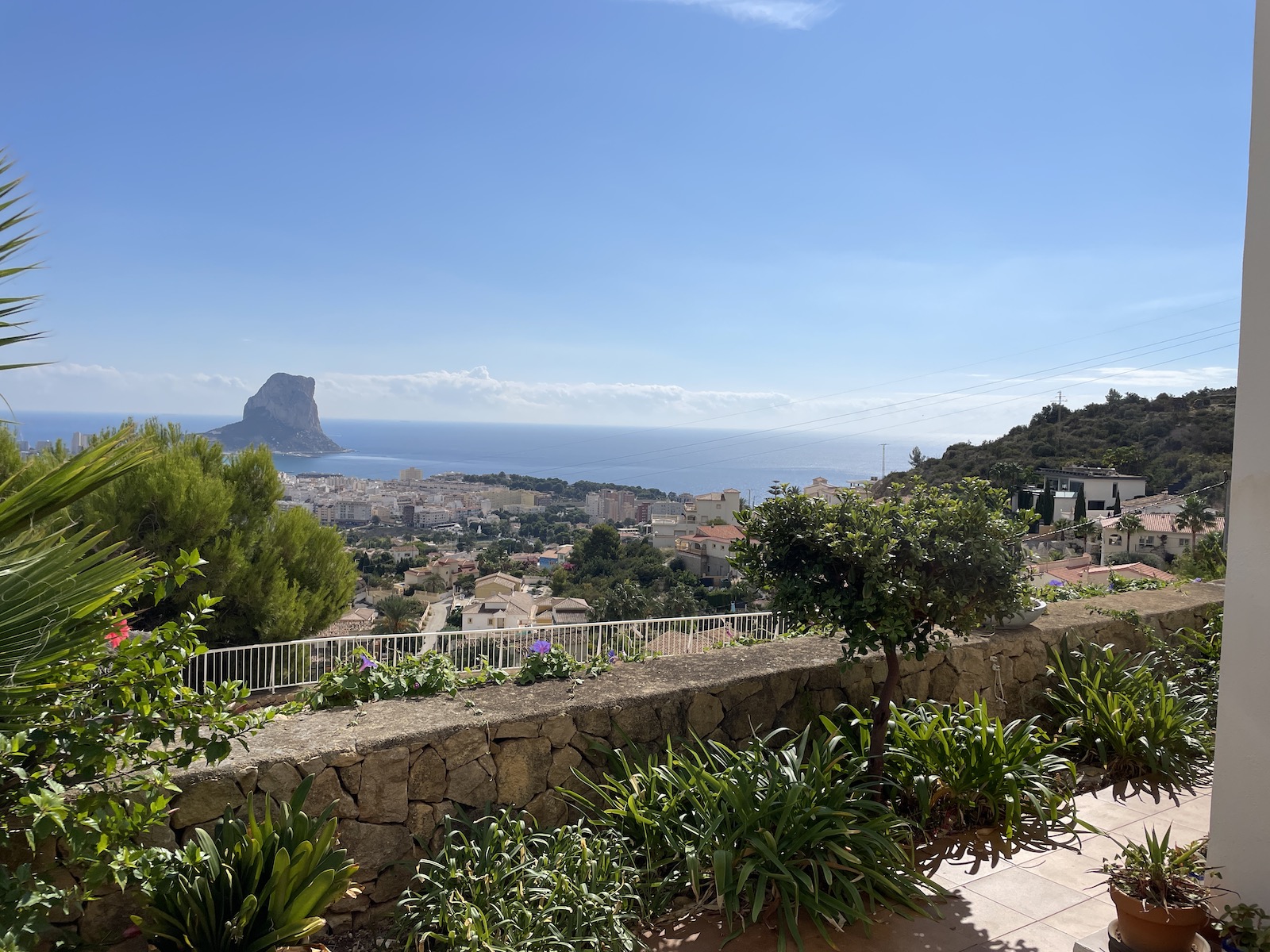 Bathroom in villa for sale in Calpe