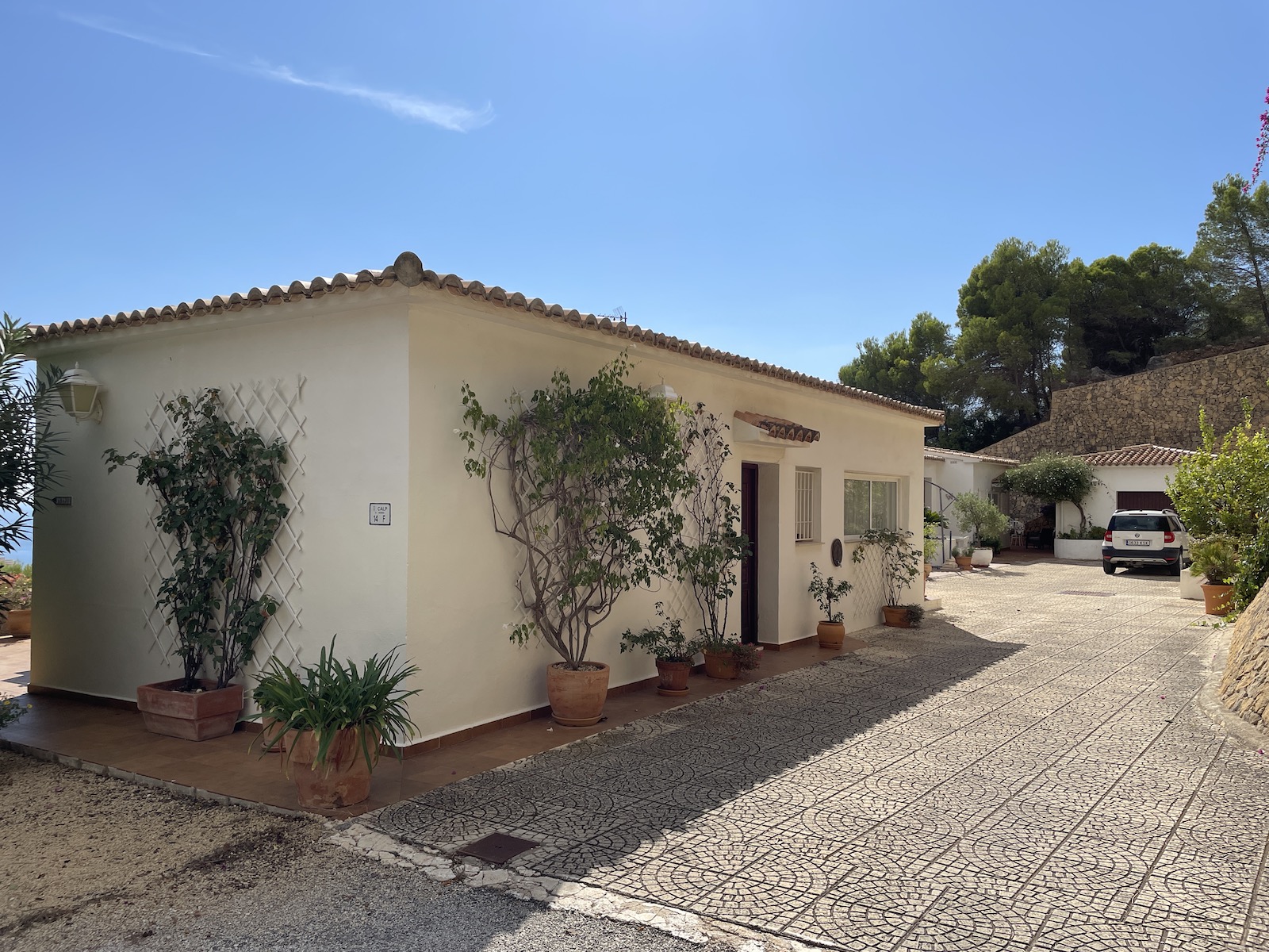 Living room in villa for sale in Calpe