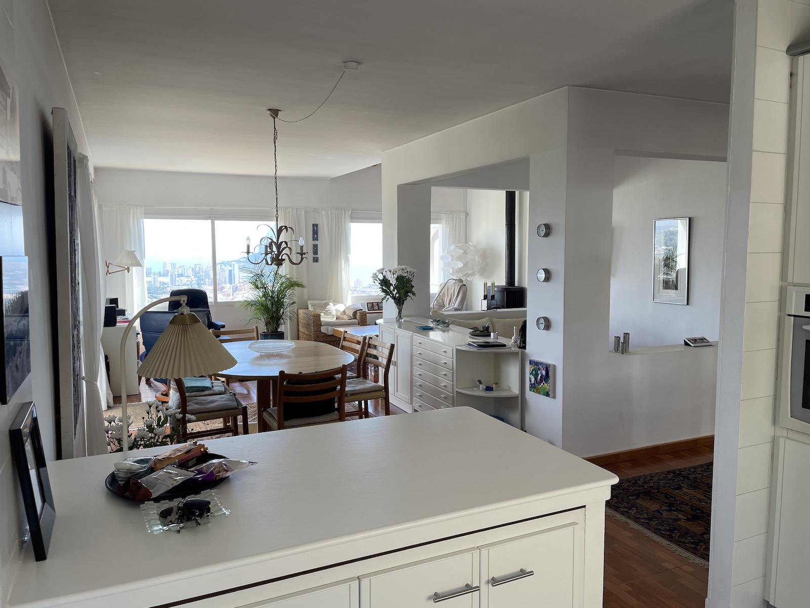 Garden in villa for sale in Calpe