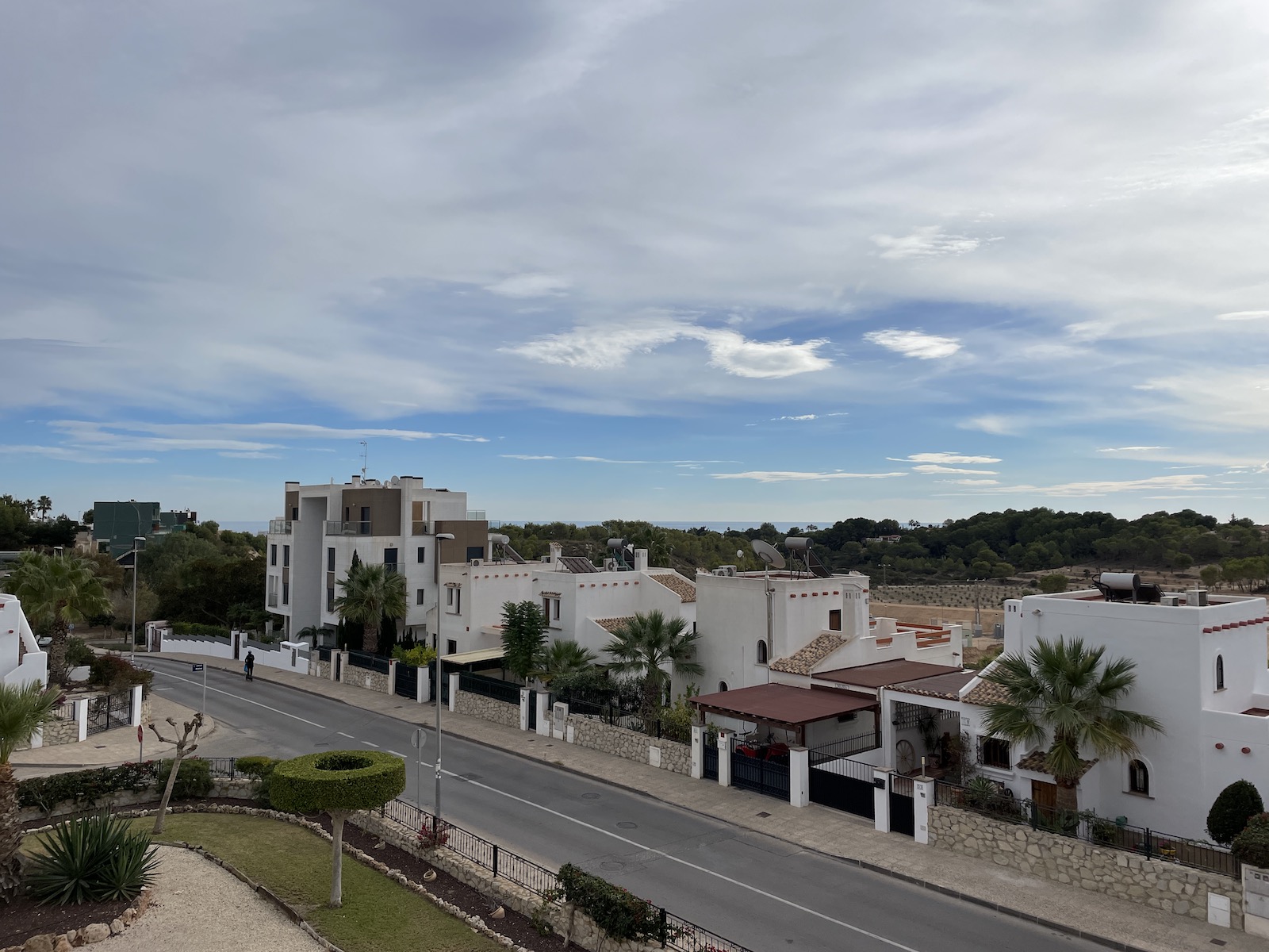 Pool area in apartment for sale in Villamartin