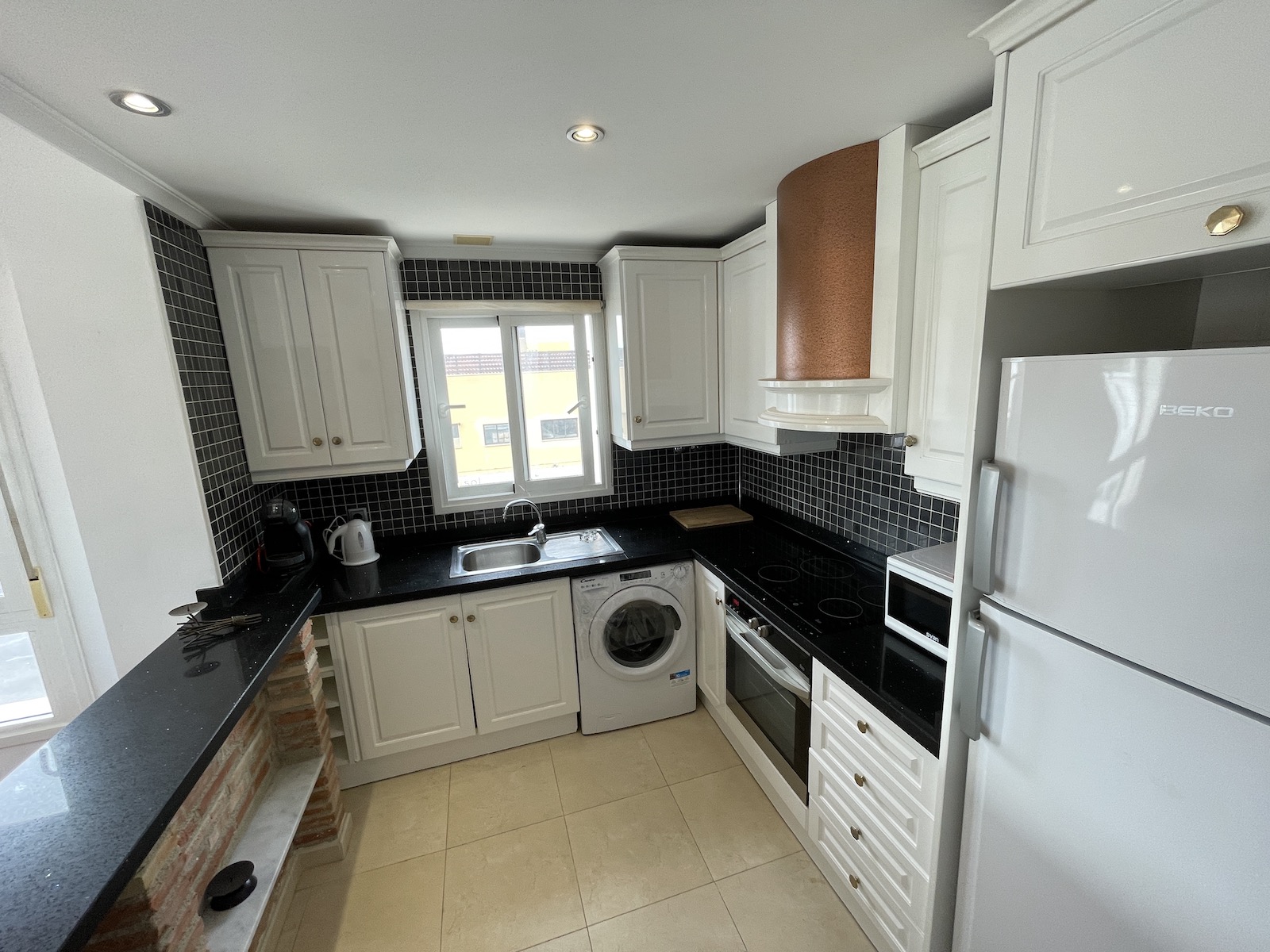 Pool area in apartment for sale in Villamartin