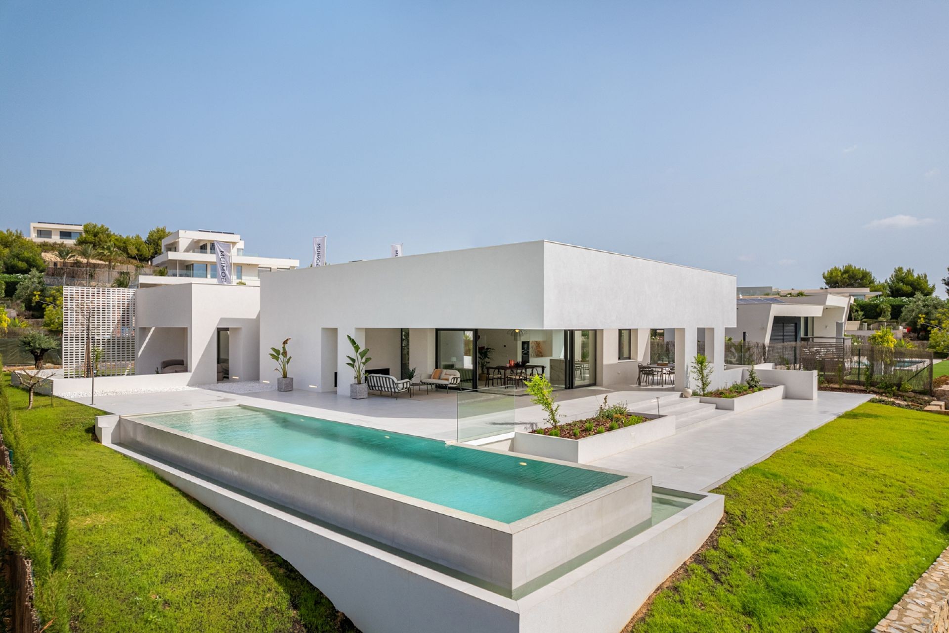 Master bedroom in villa for sale in Orihuela Costa
