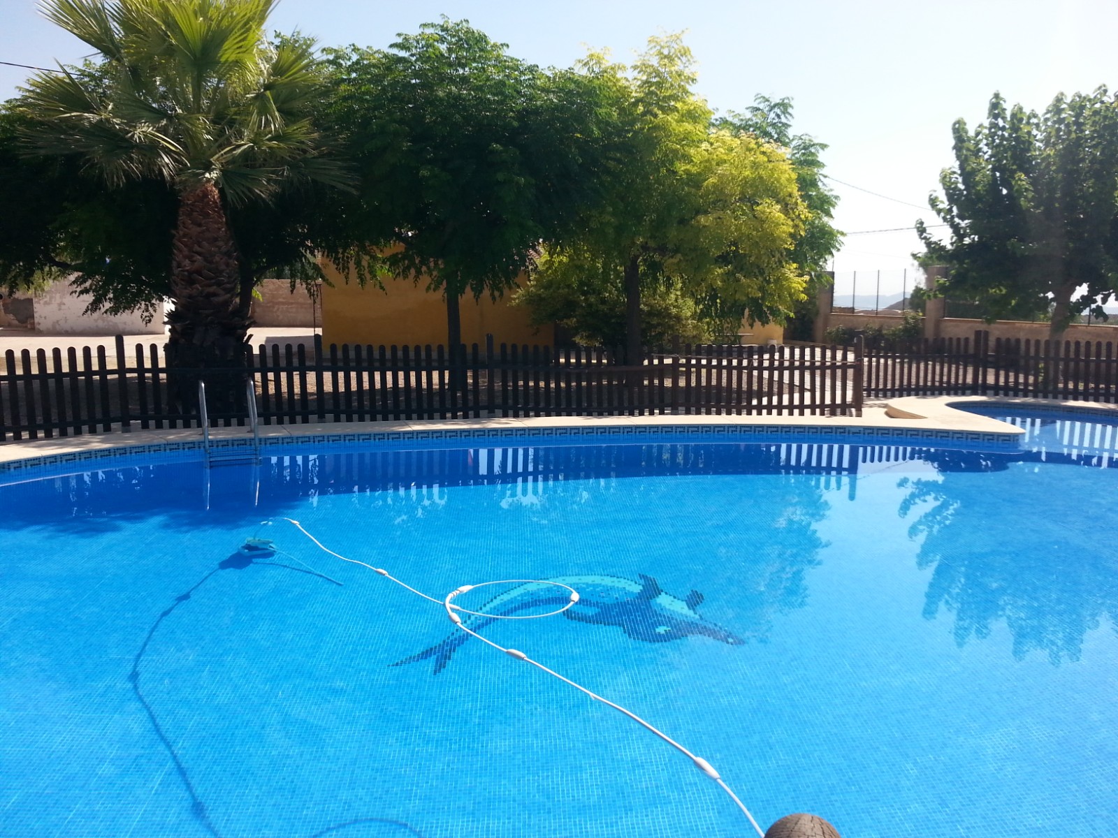 Pool area in villa for sale in La Romana