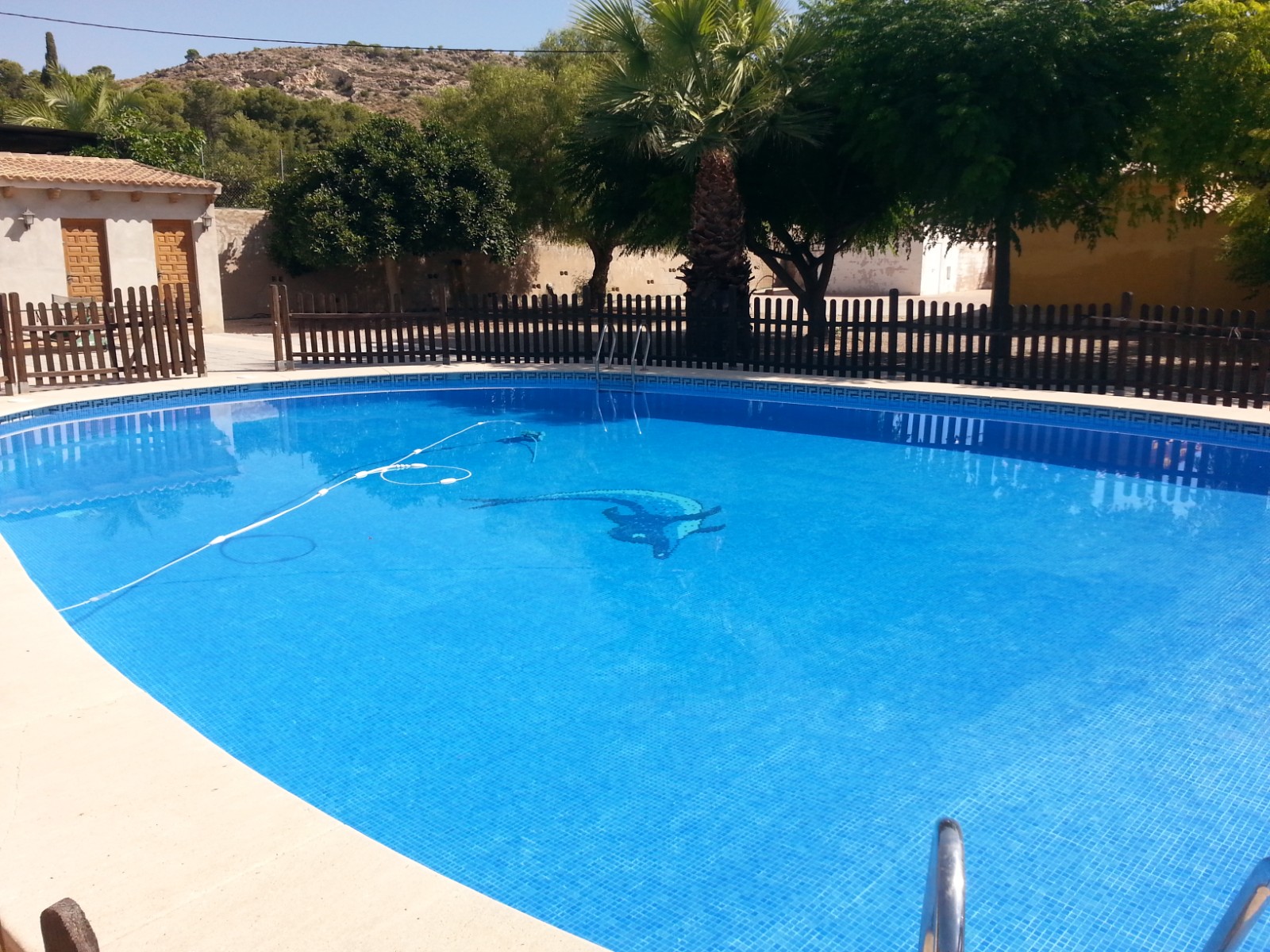 Dining area in villa for sale in La Romana