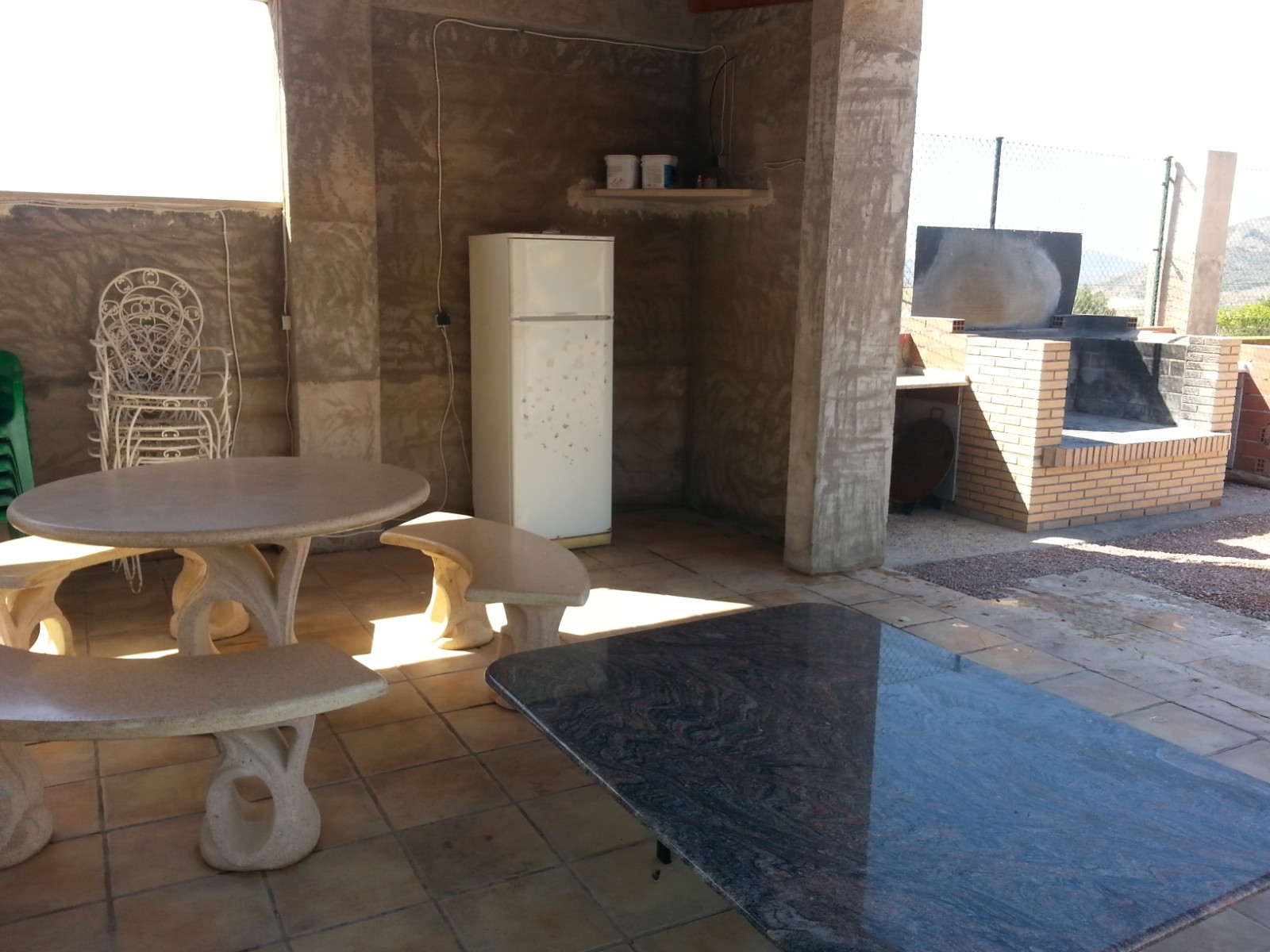 Pool area in villa for sale in La Romana