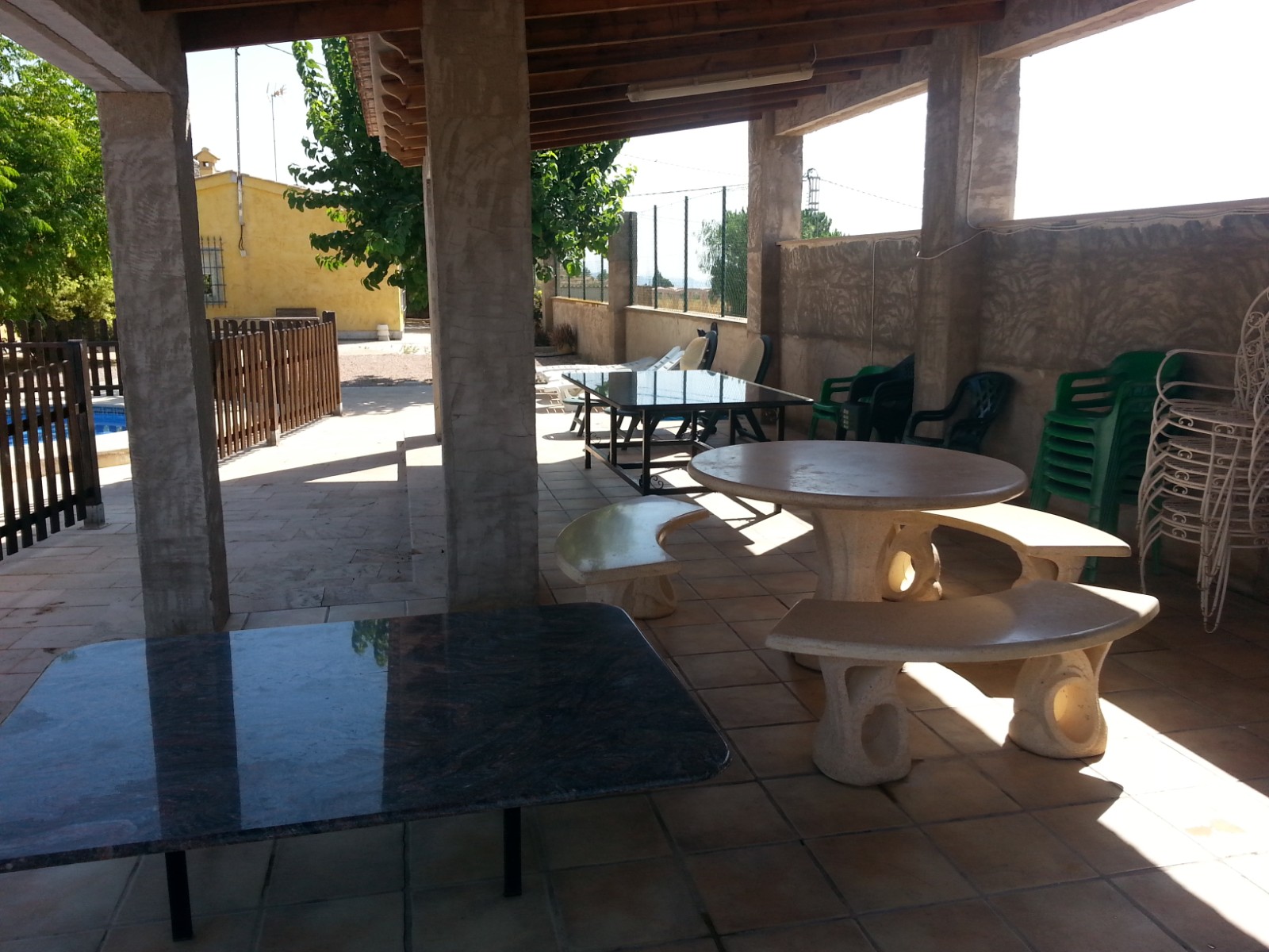 Garden in villa for sale in La Romana