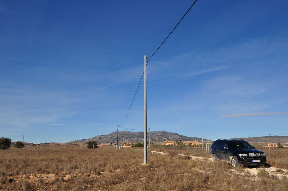 Exterior view in land for sale in Pinoso