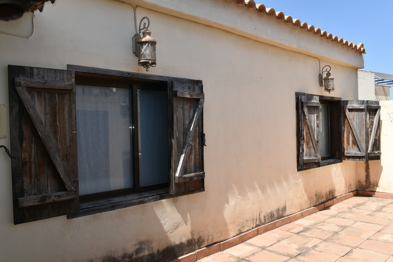Terrace in villa for sale in Algorfa