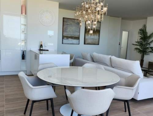 Master bedroom in penthouse for sale in Campoamor