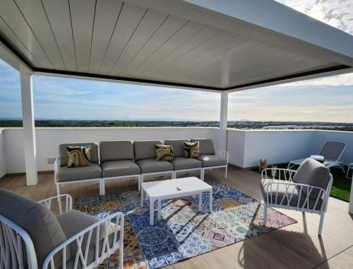 Terrace in penthouse for sale in Campoamor