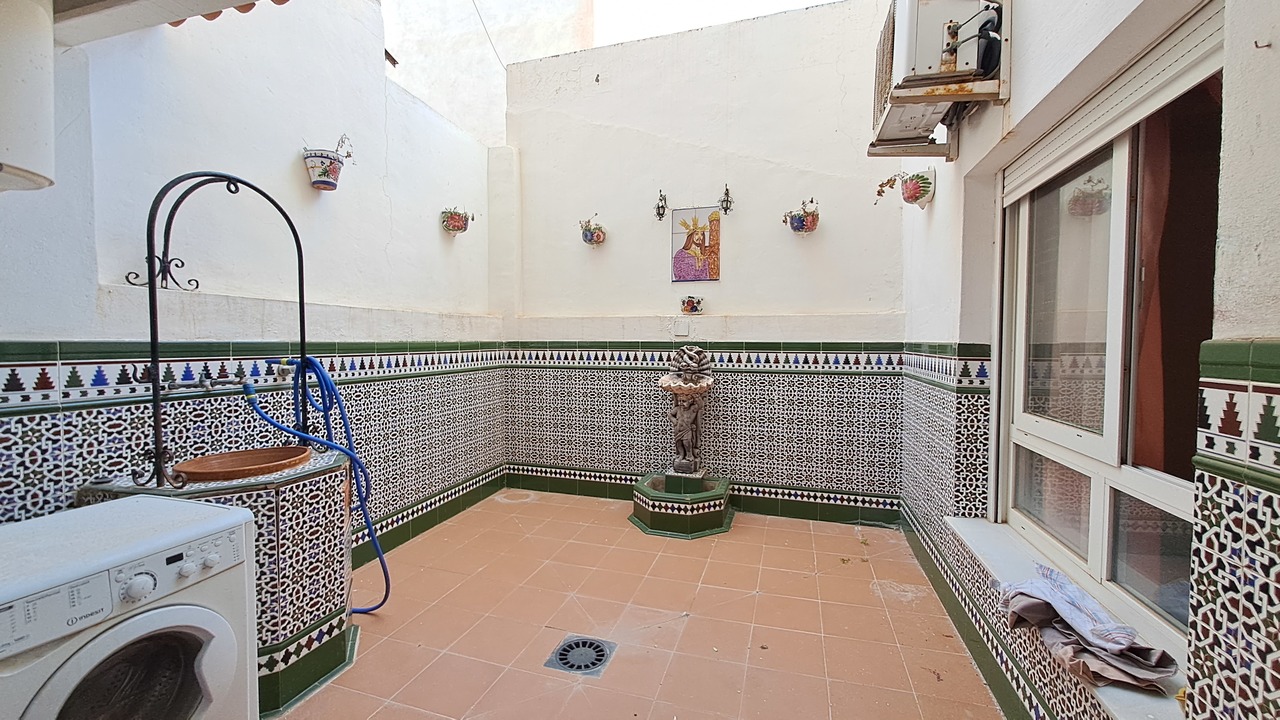 Garden in apartment for sale in Torrevieja