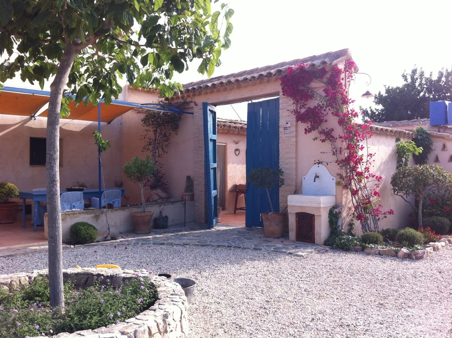 Garden in finca for sale in Lorca