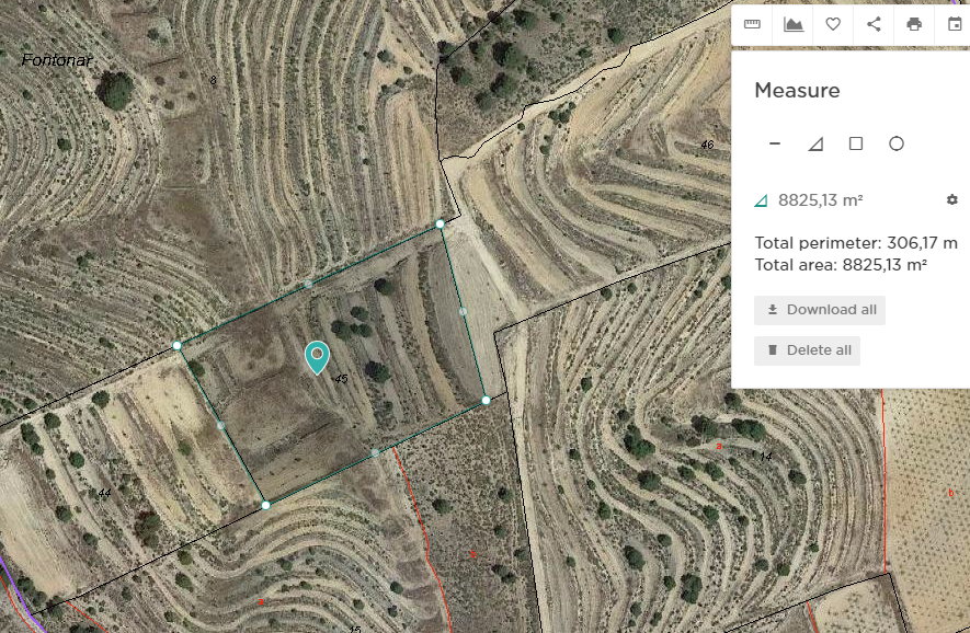 This legal building plot is located in Jumilla