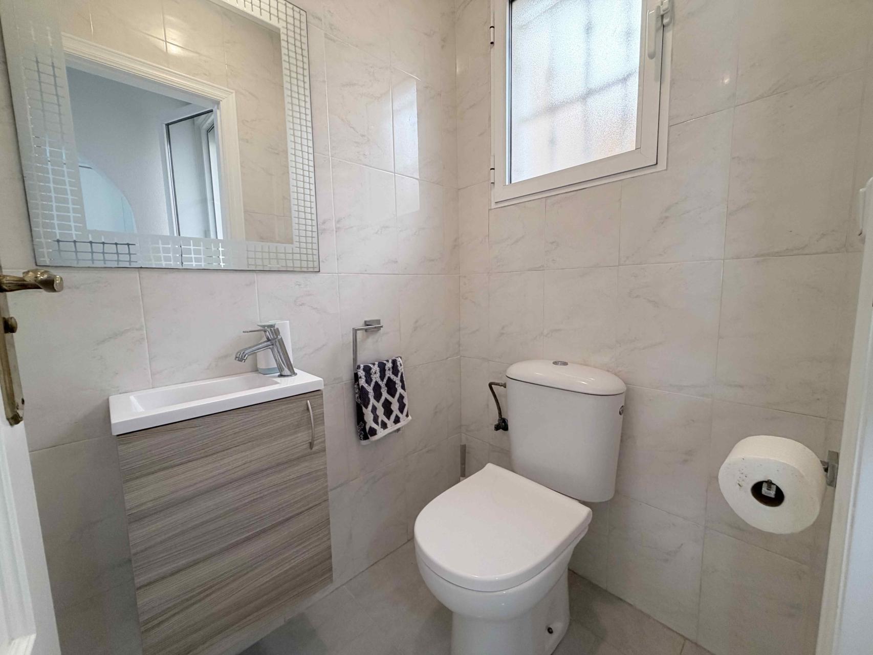 Master bedroom in terraced for sale in Orihuela Costa