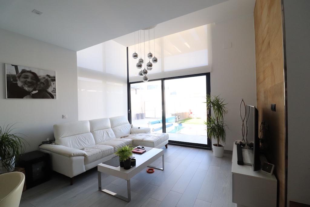 Living room in villa for sale in Orihuela Costa