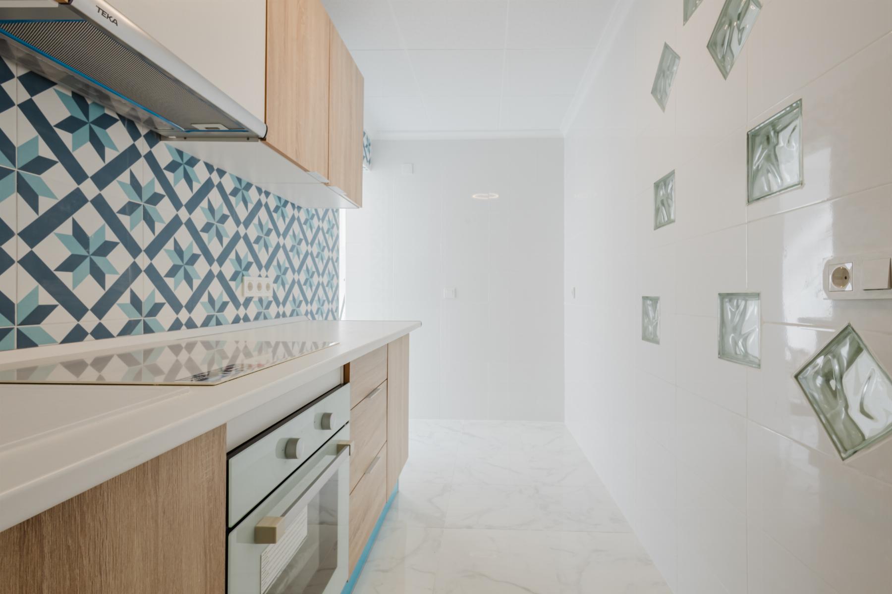 Pool area in apartment for sale in Torrevieja