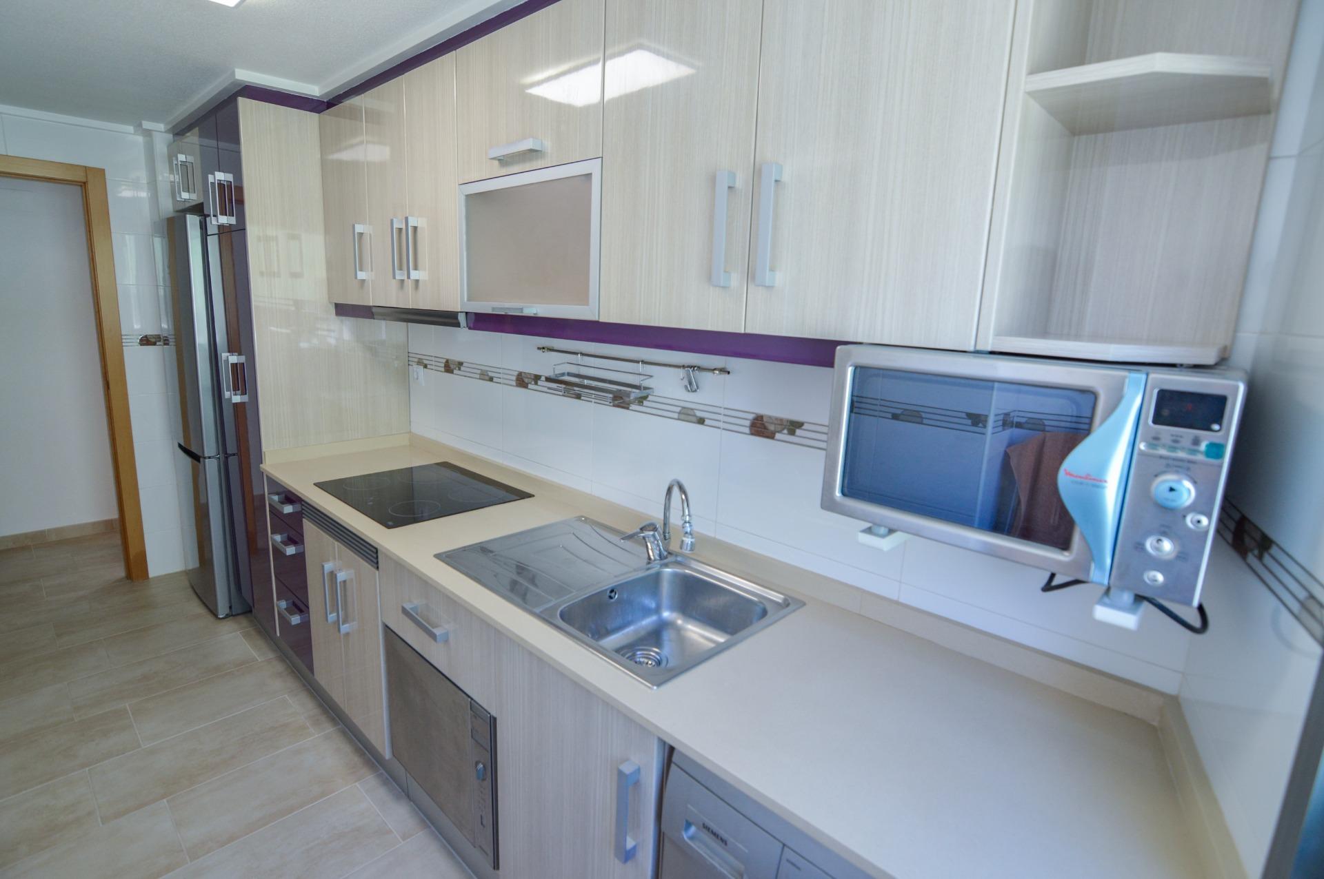 Kitchen in apartment for sale in Torrevieja