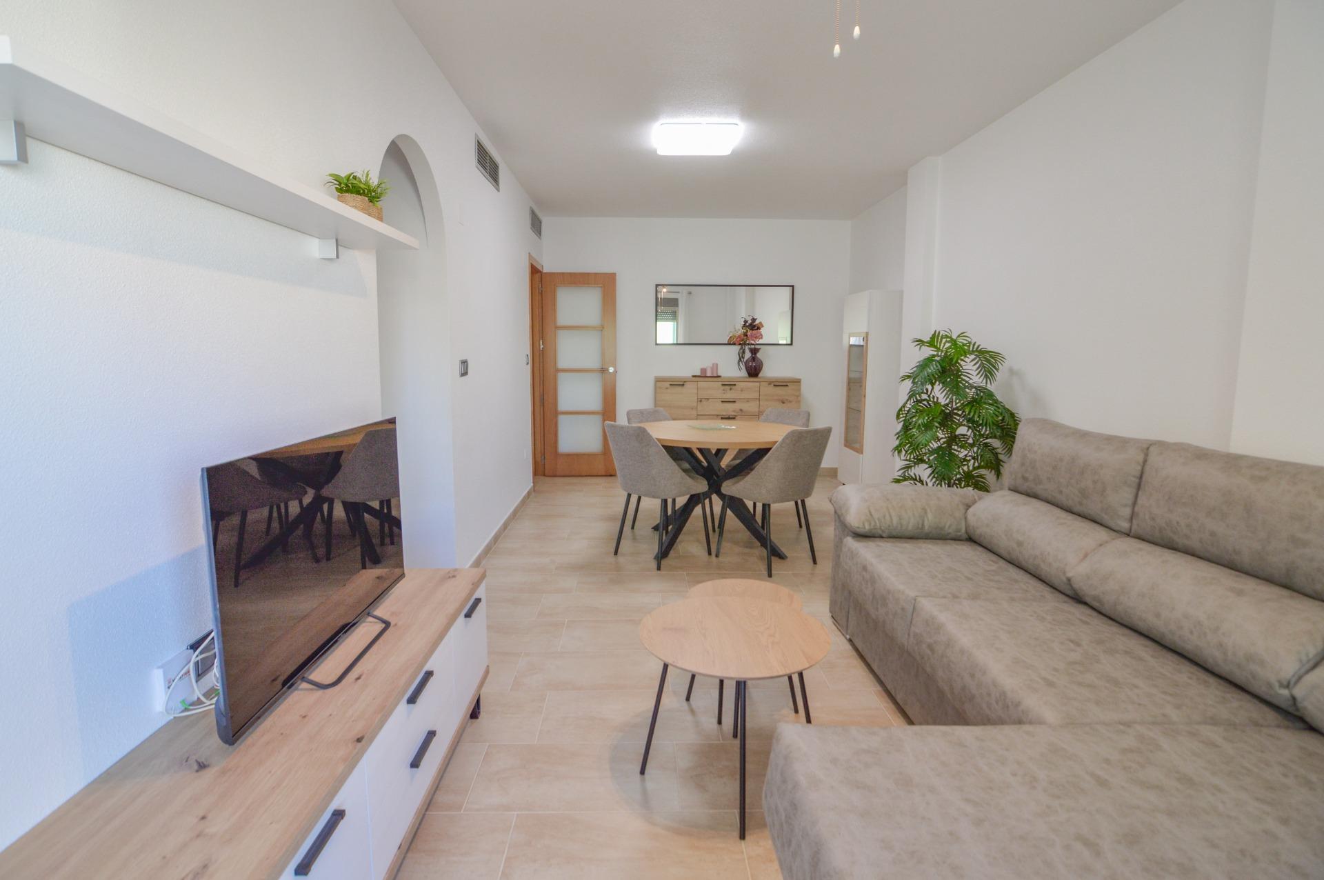 Pool area in apartment for sale in Torrevieja