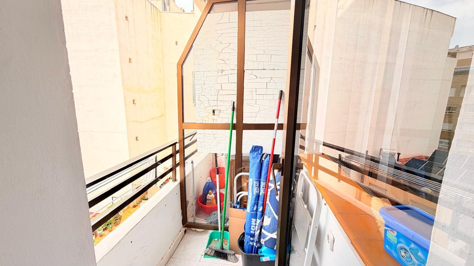 Pool area in apartment for sale in Torrevieja