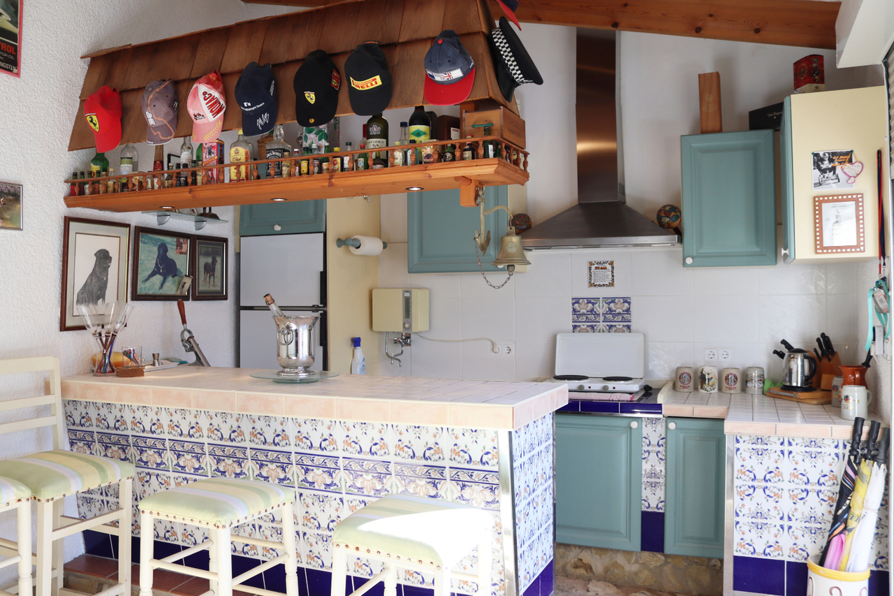 Terrace in villa for sale in Benigembla