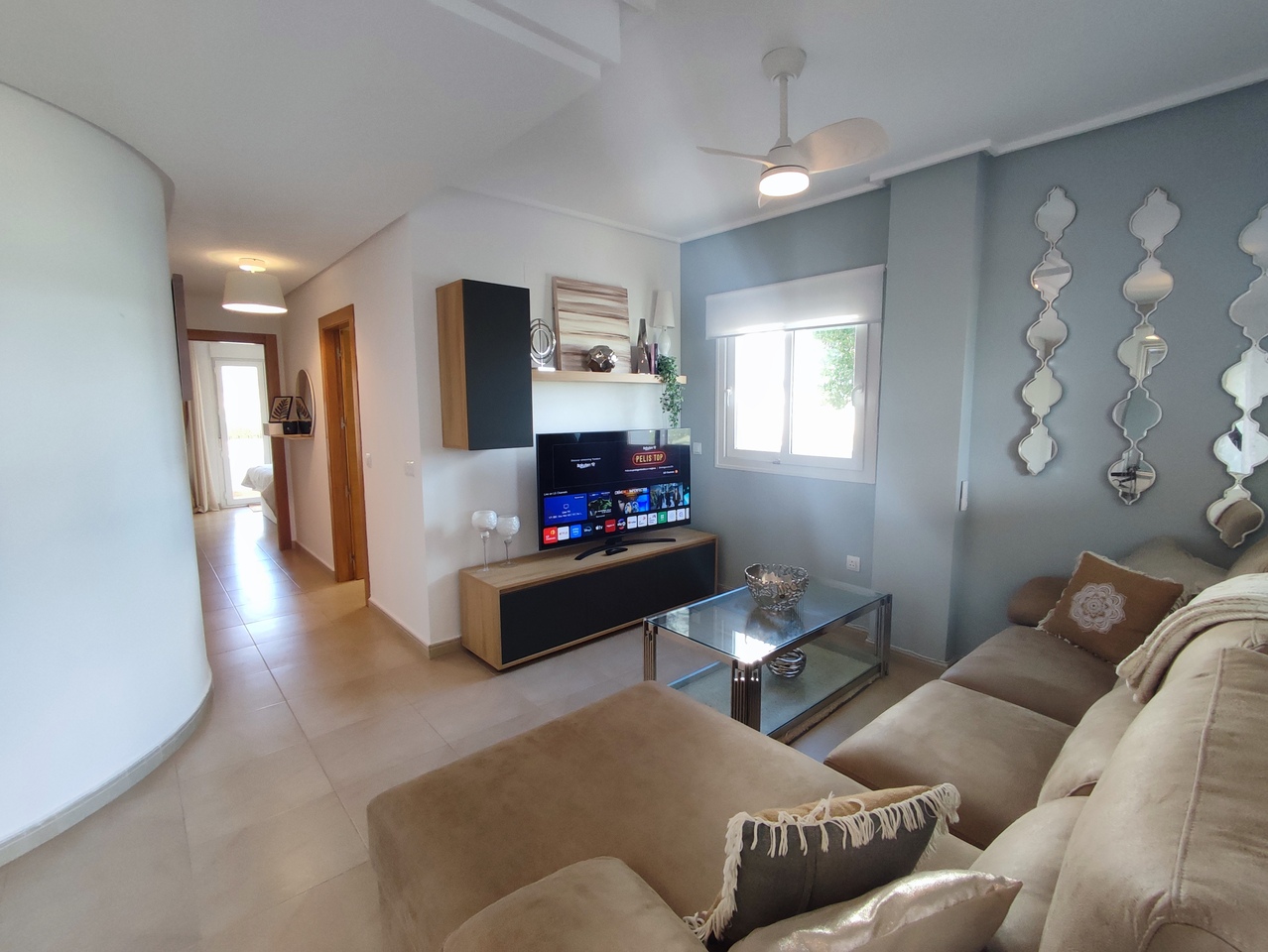 Kitchen in apartment for sale in Hacienda Riquelme Golf Resort