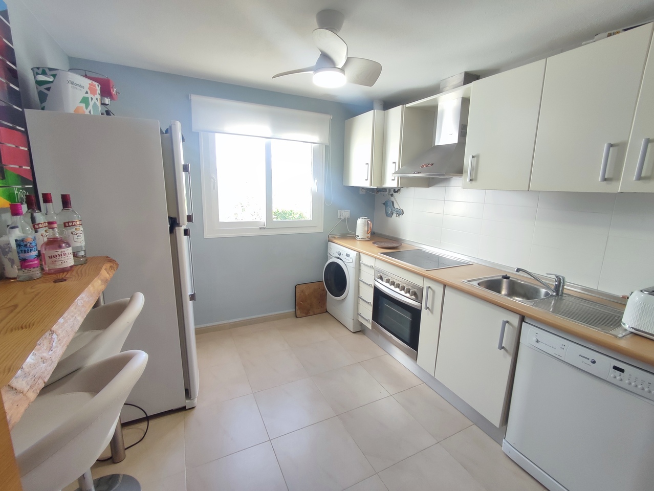 Master bedroom in apartment for sale in Hacienda Riquelme Golf Resort
