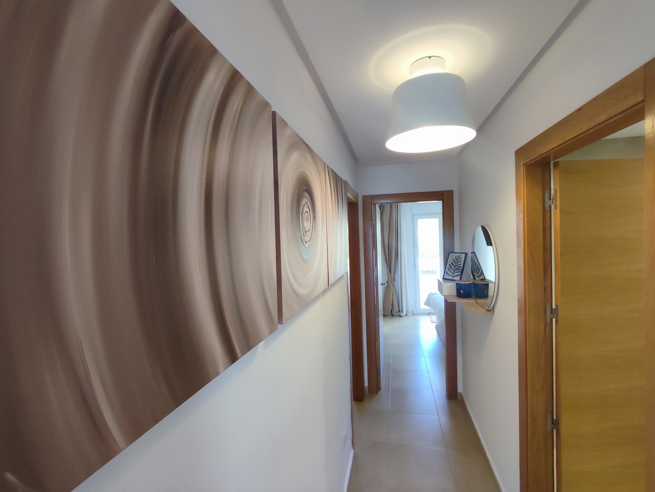 Garden in apartment for sale in Hacienda Riquelme Golf Resort