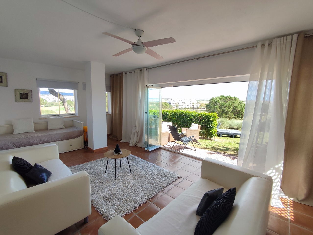 Living room in apartment for sale in Hacienda Riquelme Golf Resort