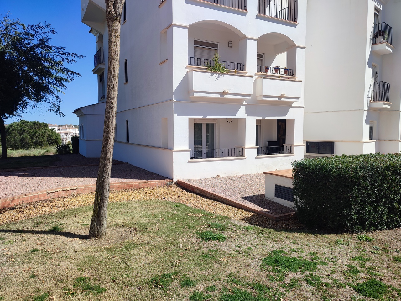 Pool area in apartment for sale in Hacienda Riquelme Golf Resort