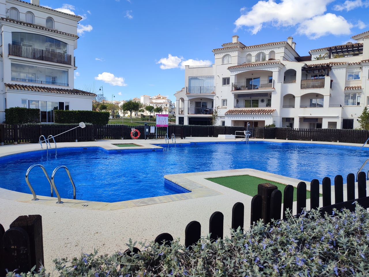 Dining area in apartment for sale in Hacienda Riquelme Golf Resort