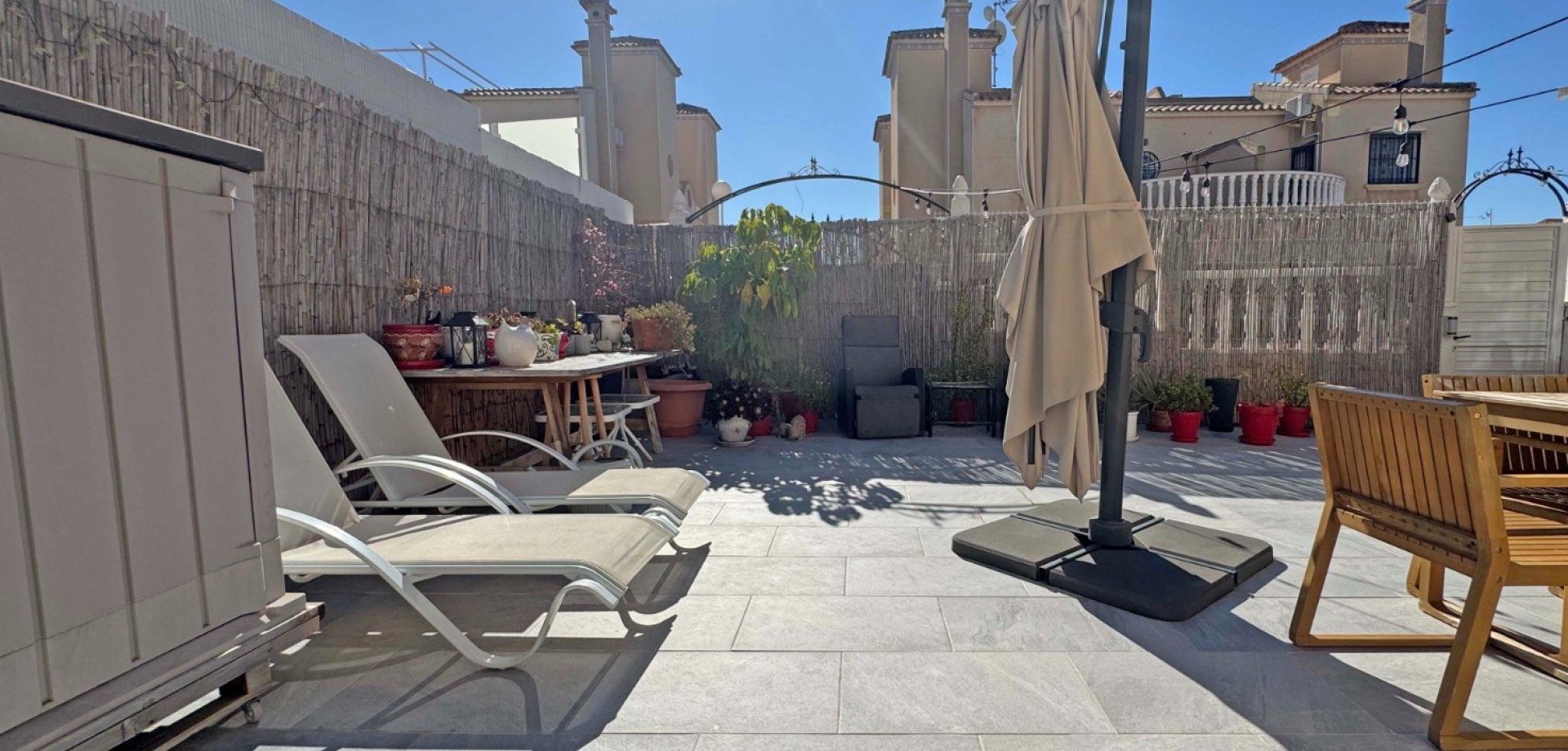 Exterior view in terraced for sale in Orihuela Costa