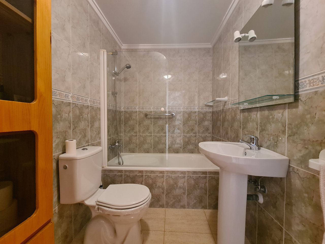 Garden in apartment for sale in Torrevieja