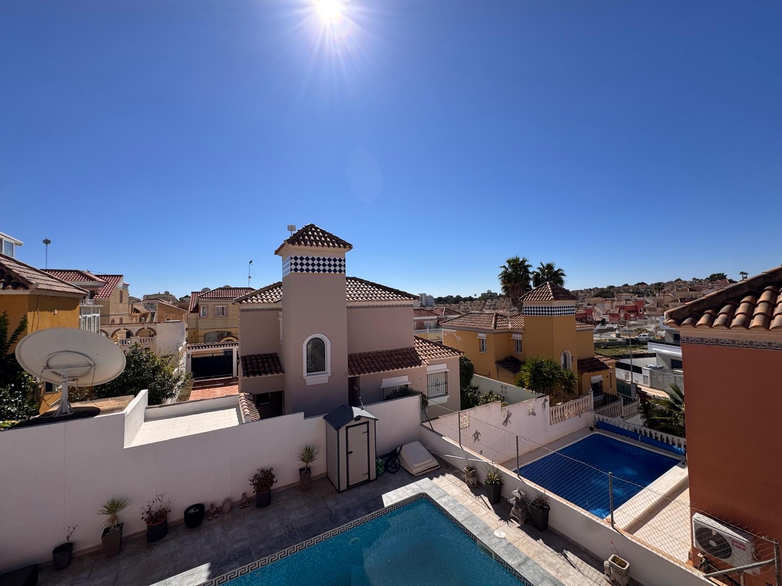 Dining area in villa for sale in San Miguel de Salinas