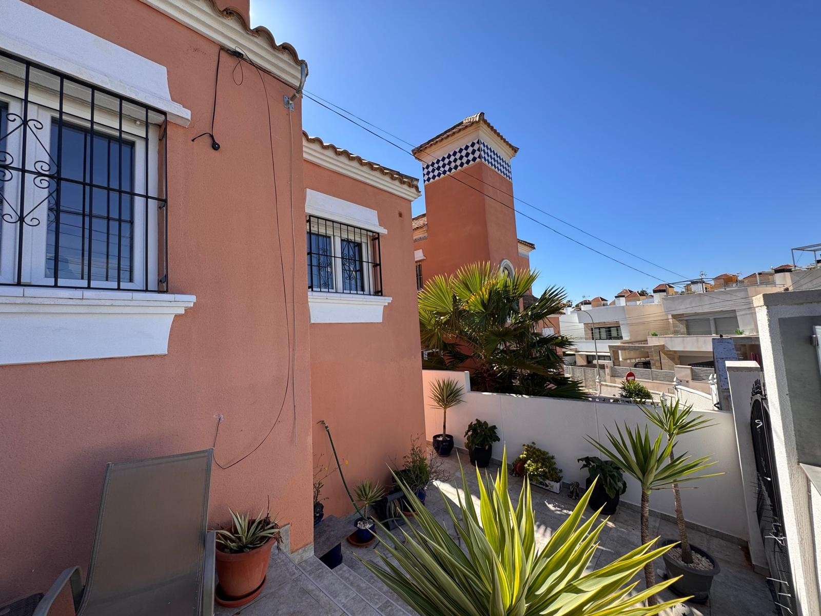 Terrace in villa for sale in San Miguel de Salinas