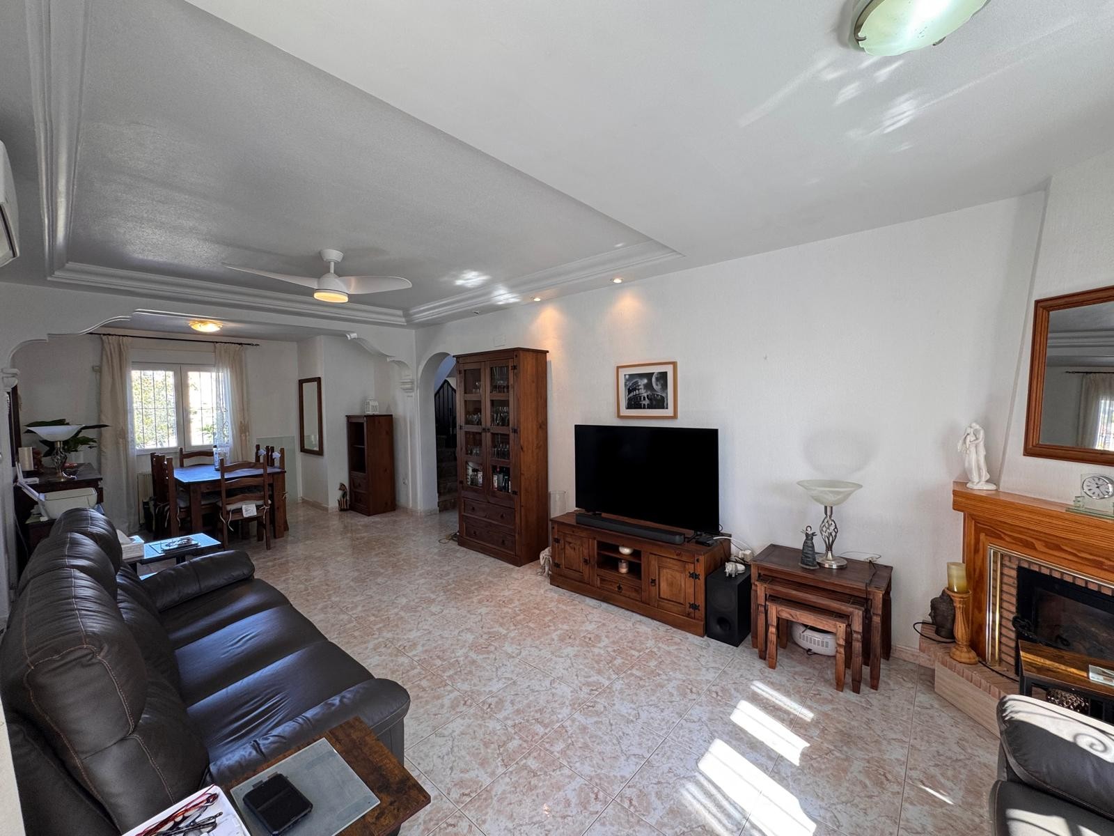 Pool area in villa for sale in San Miguel de Salinas