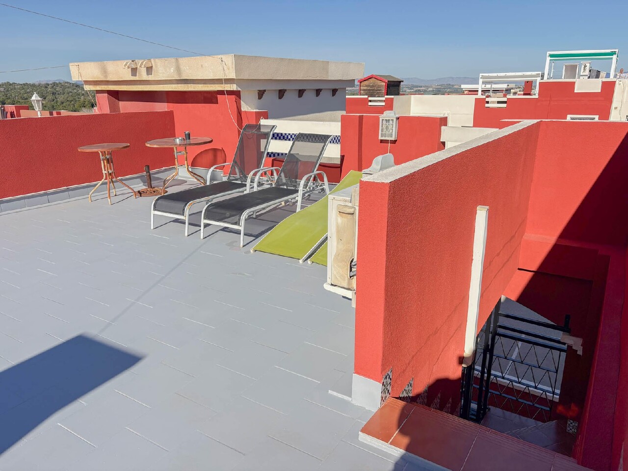 Garden in apartment for sale in Torrevieja