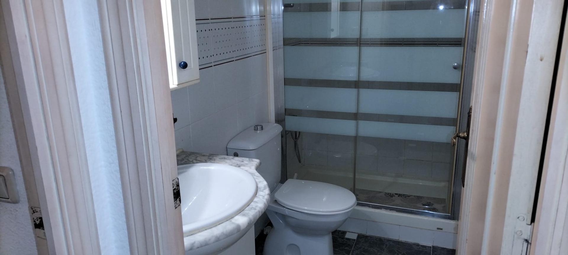Bathroom in apartment for sale in Torrevieja