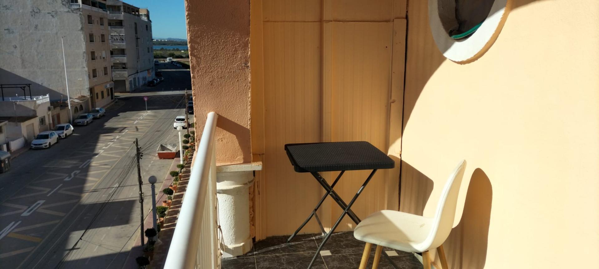 Pool area in apartment for sale in Torrevieja