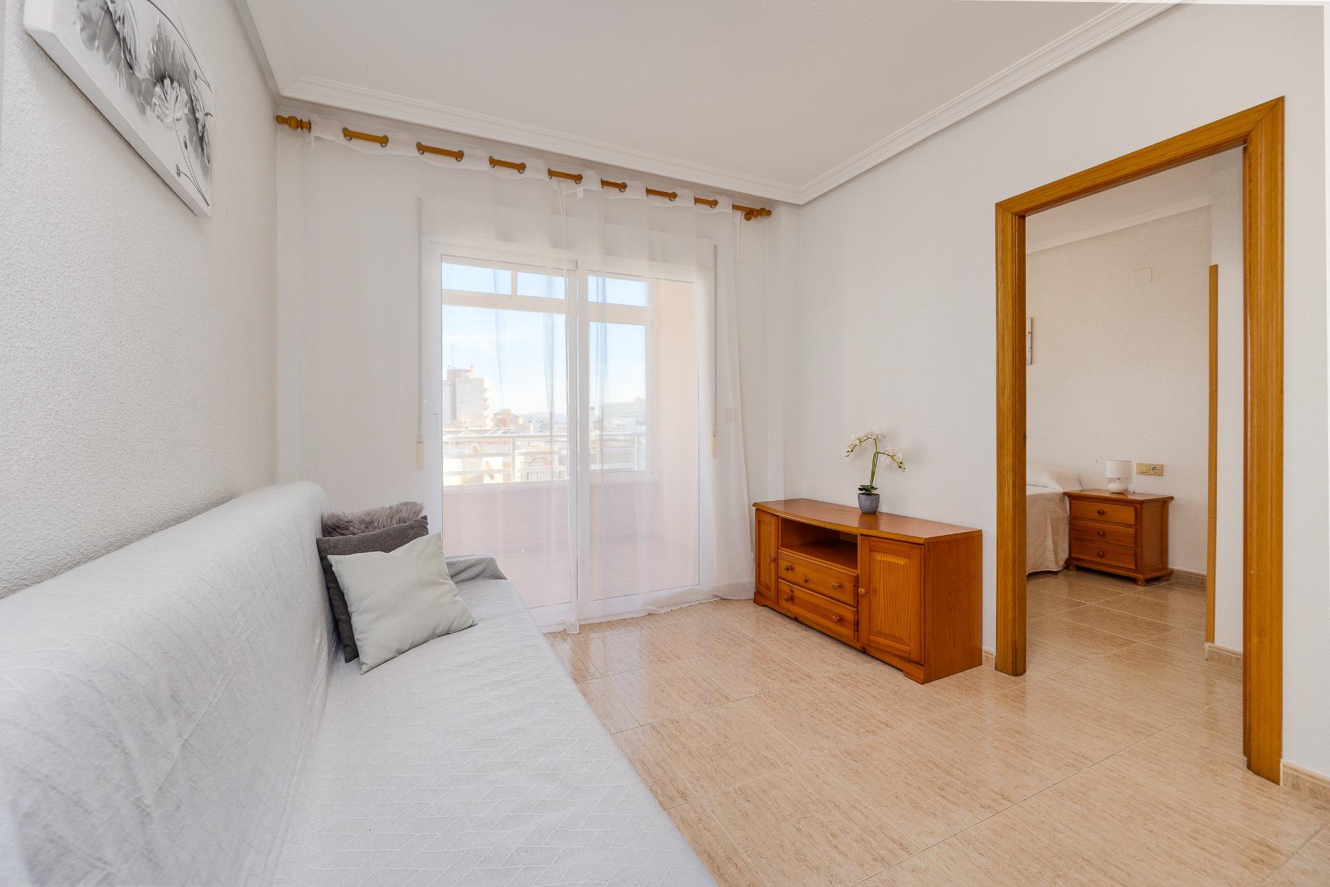 Pool area in apartment for sale in Torrevieja