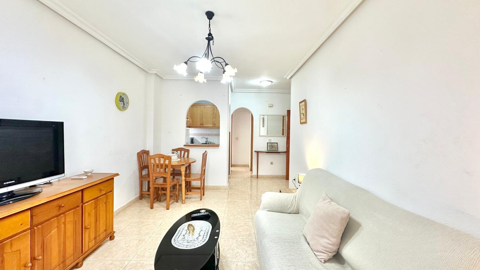 Pool area in apartment for sale in Torrevieja