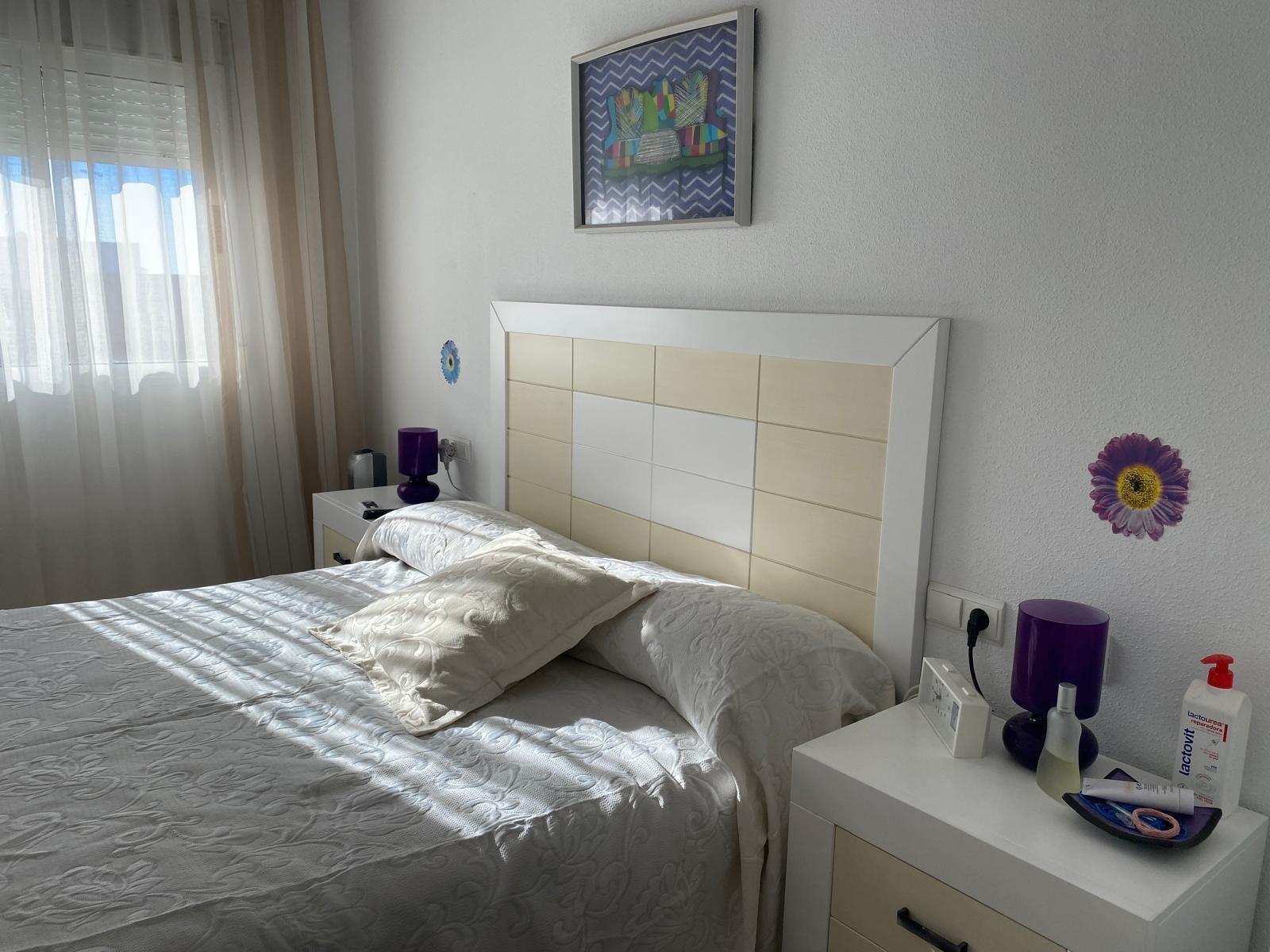 Master bedroom in penthouse for sale in Torrevieja